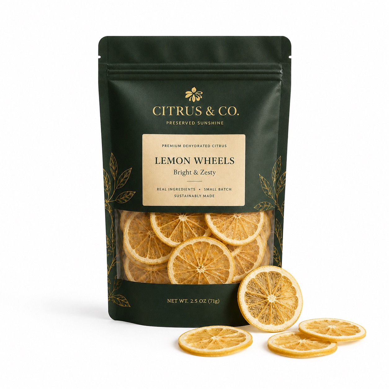 Dehydrated Lemon Wheels by Citrus & Co.